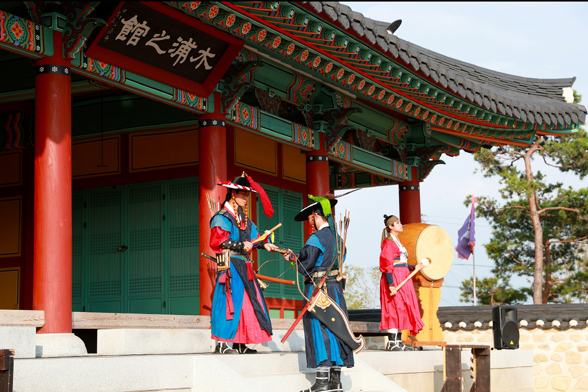 목포진 수군교대식