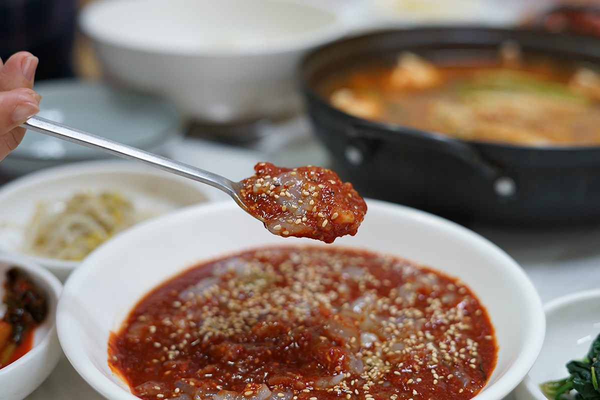 꽃게무침