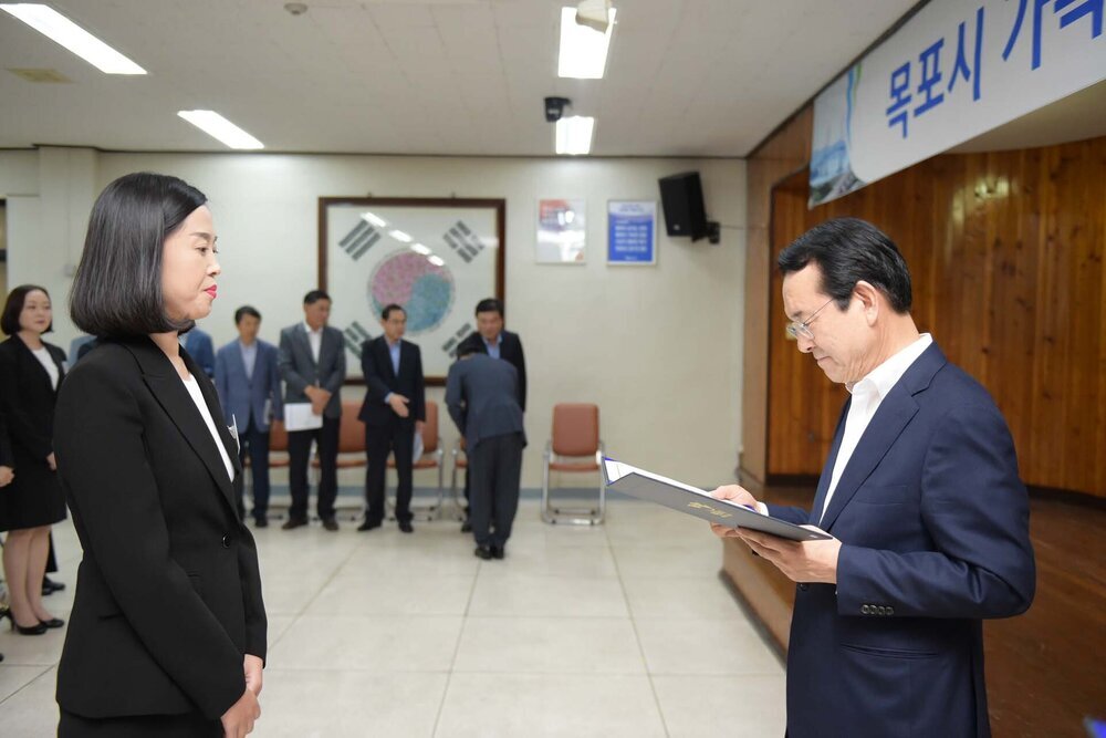 신규공무원 임용장수여식(08.31.상황실)