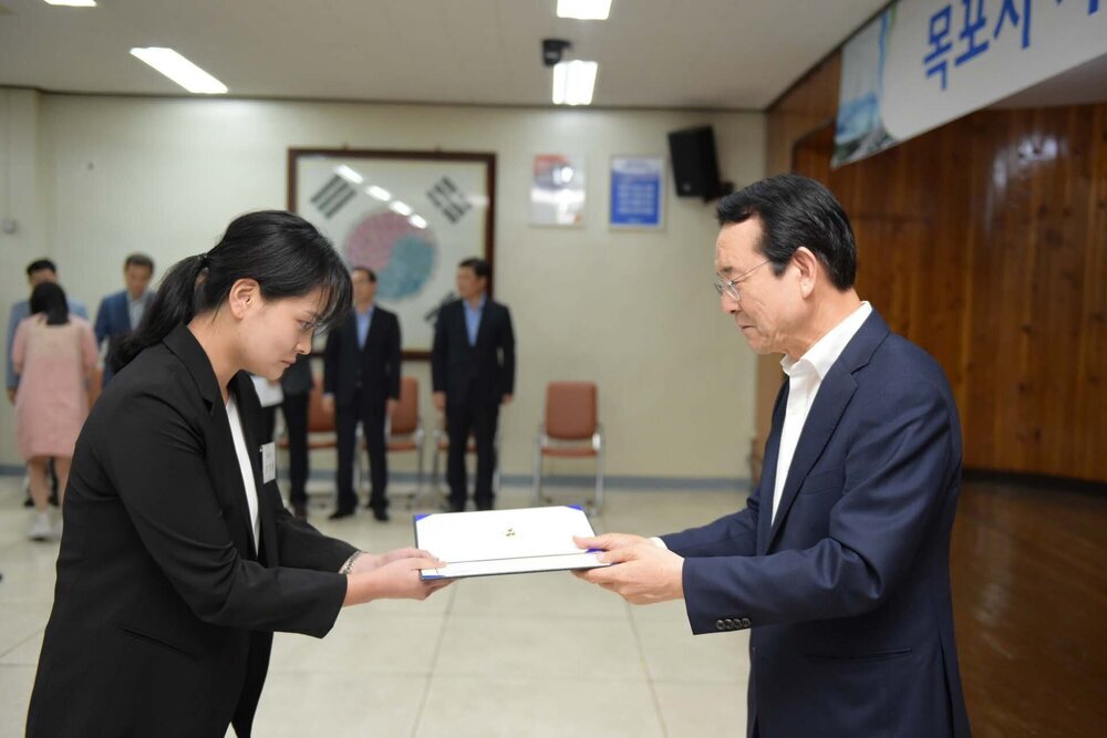 신규공무원 임용장수여식(08.31.상황실)