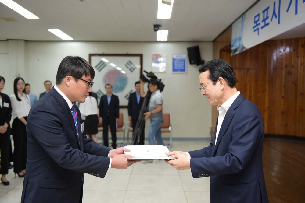 신규공무원 임용장수여식(08.31.상황실)