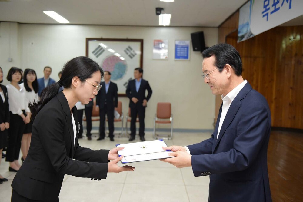 신규공무원 임용장수여식(08.31.상황실)