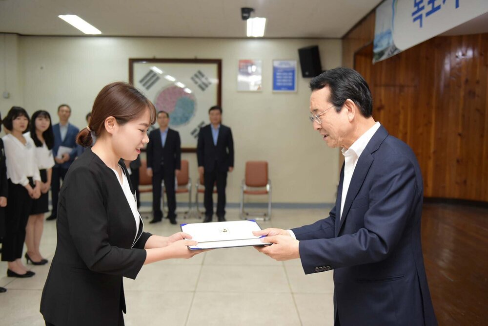 신규공무원 임용장수여식(08.31.상황실)