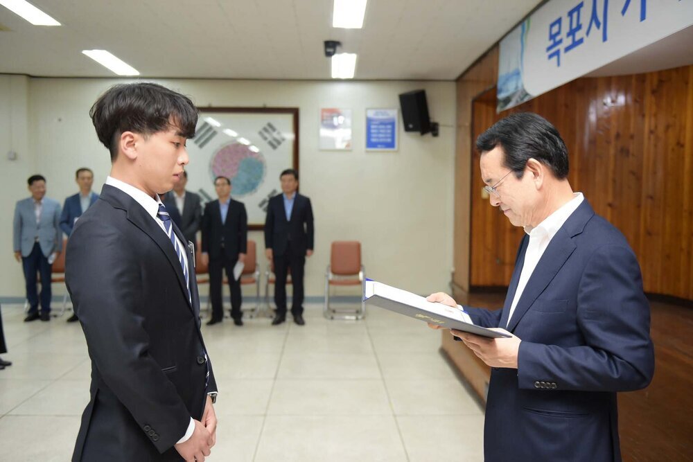 신규공무원 임용장수여식(08.31.상황실)