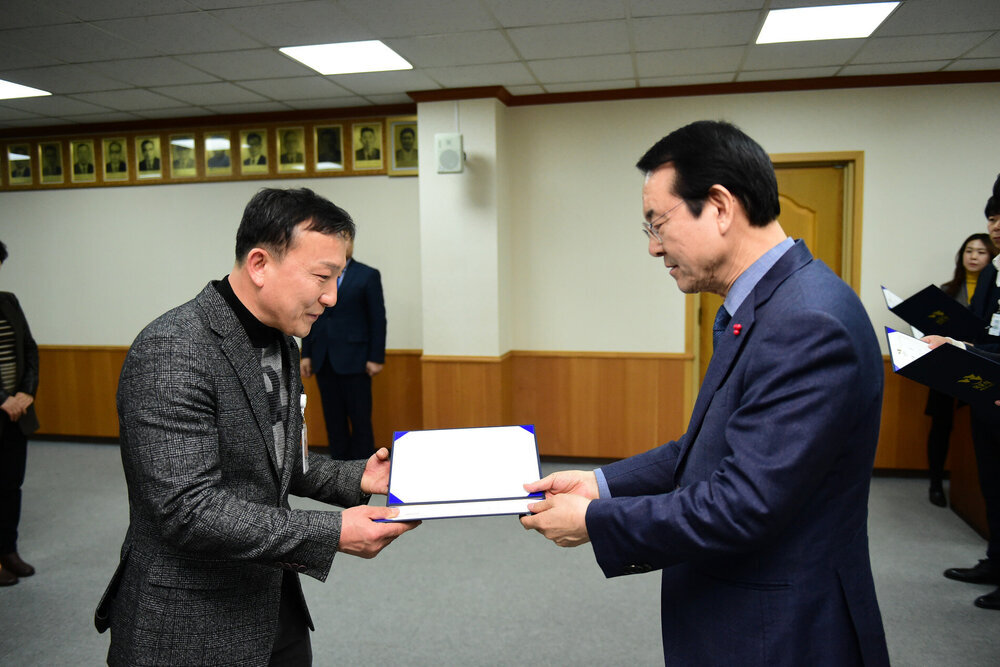 2019년도 상반기 5급이상 임용장교부