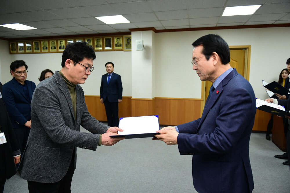 2019년도 상반기 5급이상 임용장교부