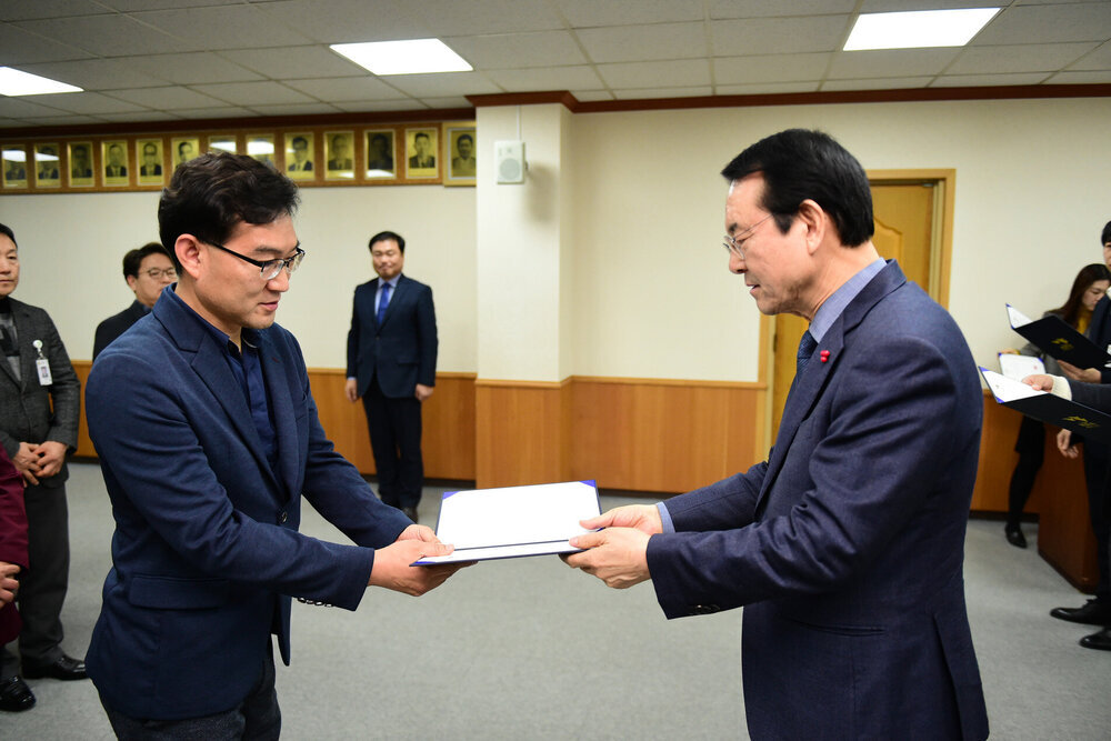 2019년도 상반기 5급이상 임용장교부