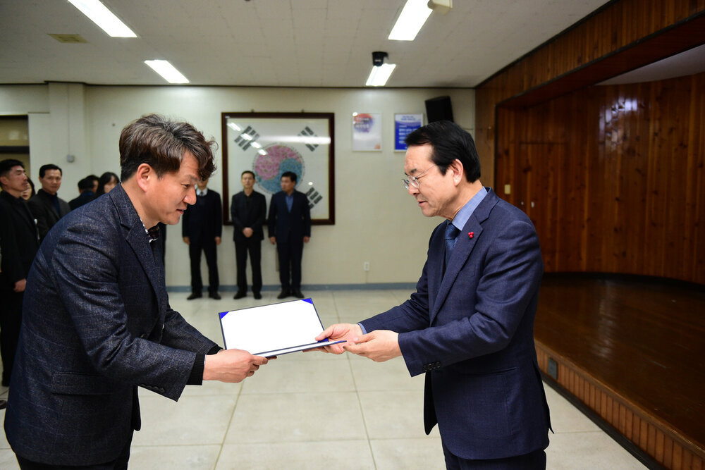 2019년도 상반기 6급이하 정기인사 임용장교부-1
