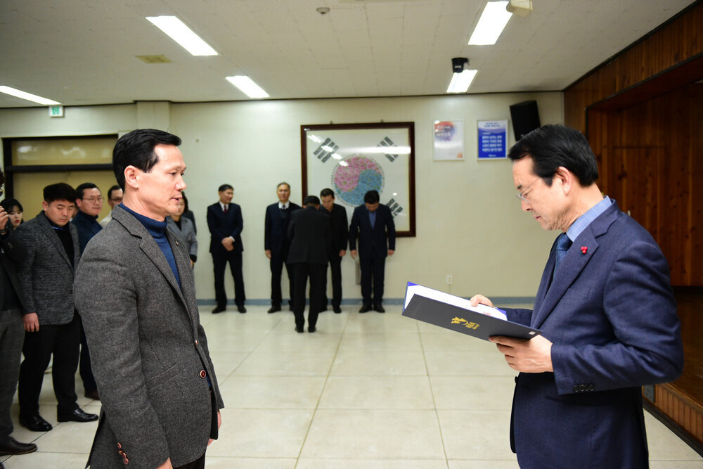 2019년도 상반기 6급이하 정기인사 임용장교부-2
