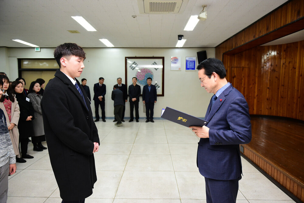 2019년도 상반기 6급이하 정기인사 임용장교부-3