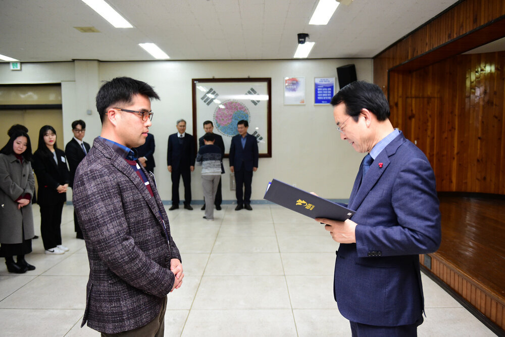 2019년도 상반기 6급이하 정기인사 임용장교부-3