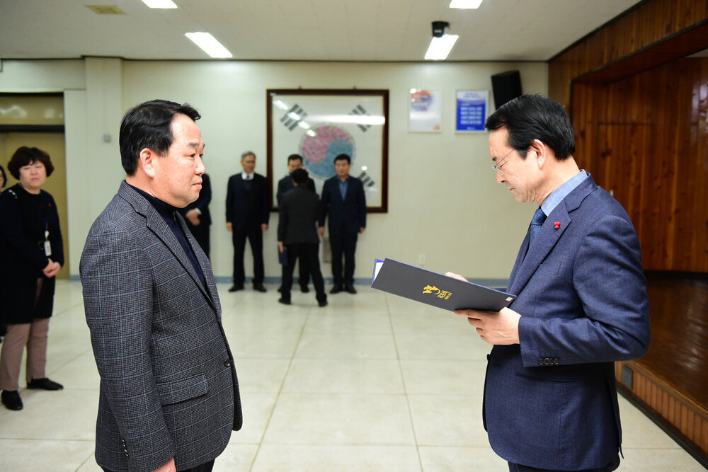 2019년도 상반기 6급이하 정기인사 임용장교부-4