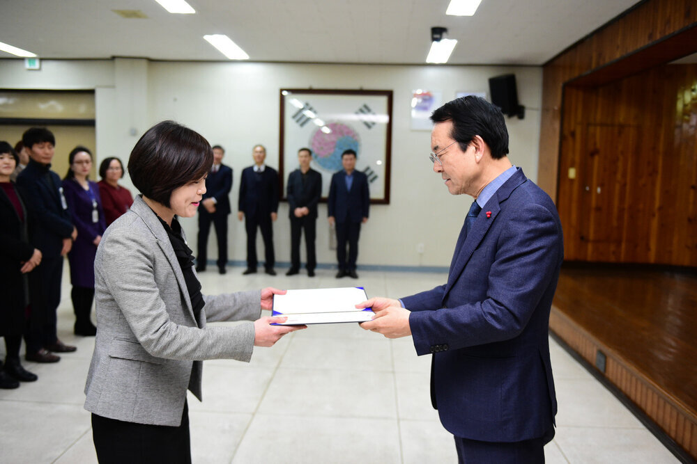 2019년도 상반기 6급이하 정기인사 임용장교부-4