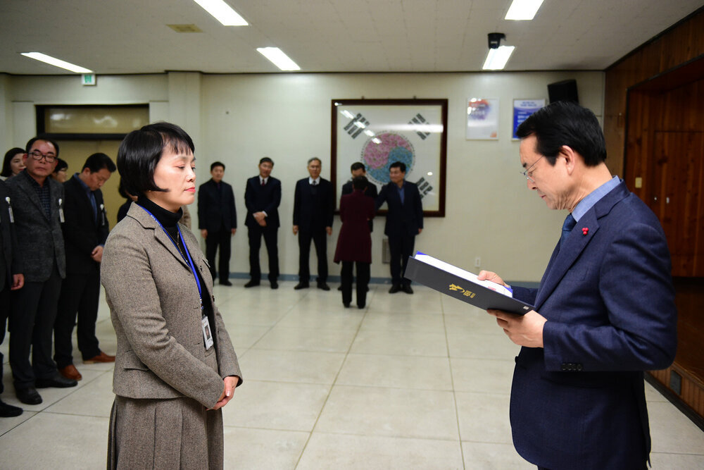 2019년도 상반기 6급이하 정기인사 임용장교부-5