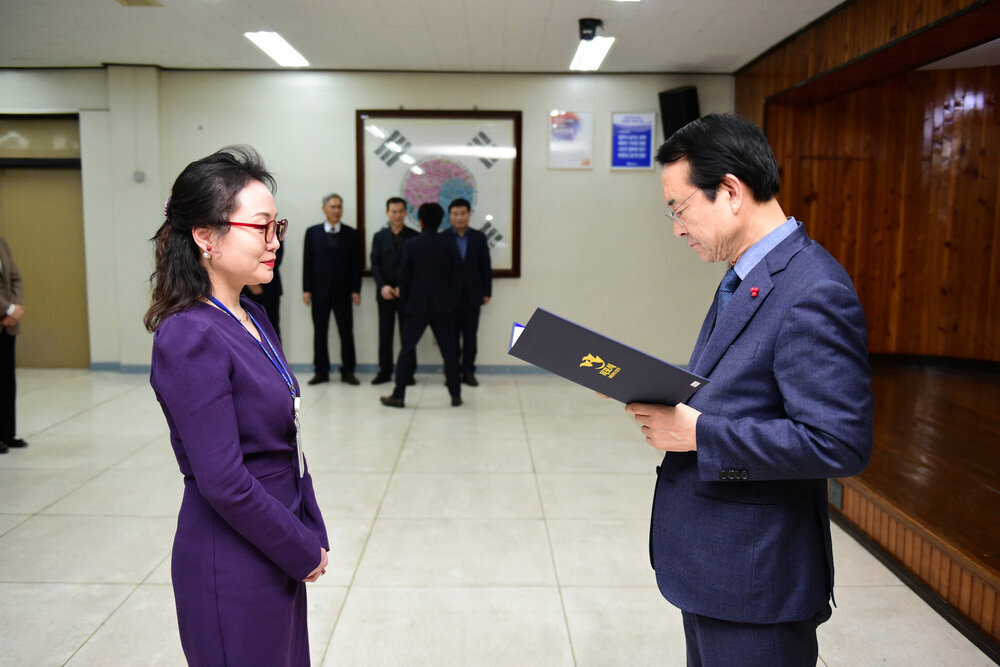 2019년도 상반기 6급이하 정기인사 임용장교부-5