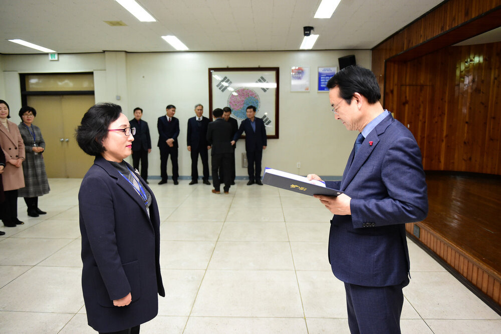 2019년도 상반기 6급이하 정기인사 임용장교부-6