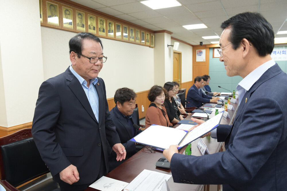  2019 지역사회보장 실무협의체 위촉장 전달식