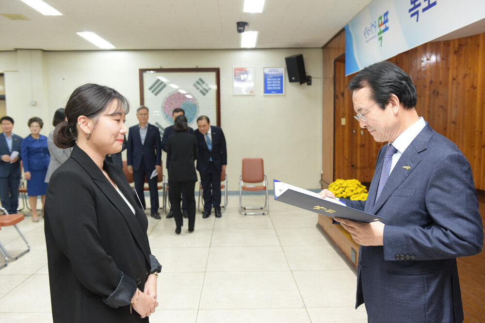 2019 신규공무원 임용장 수여식