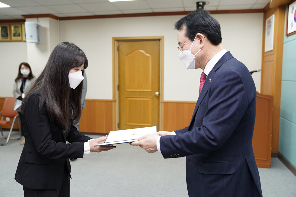 2020신규공무원 임용장 수여식 -