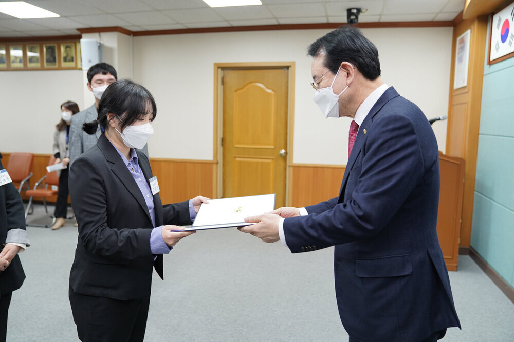 2020신규공무원 임용장 수여식 -
