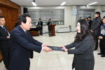 박홍률 목포시장 임용장 전달.