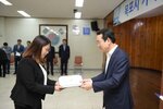 신규공무원 임용장수여식(08.31.상황실)