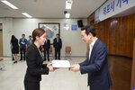 신규공무원 임용장수여식(08.31.상황실)