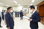 2021년도 하반기 4급 이하 정기인사 임용장 수여식 -1